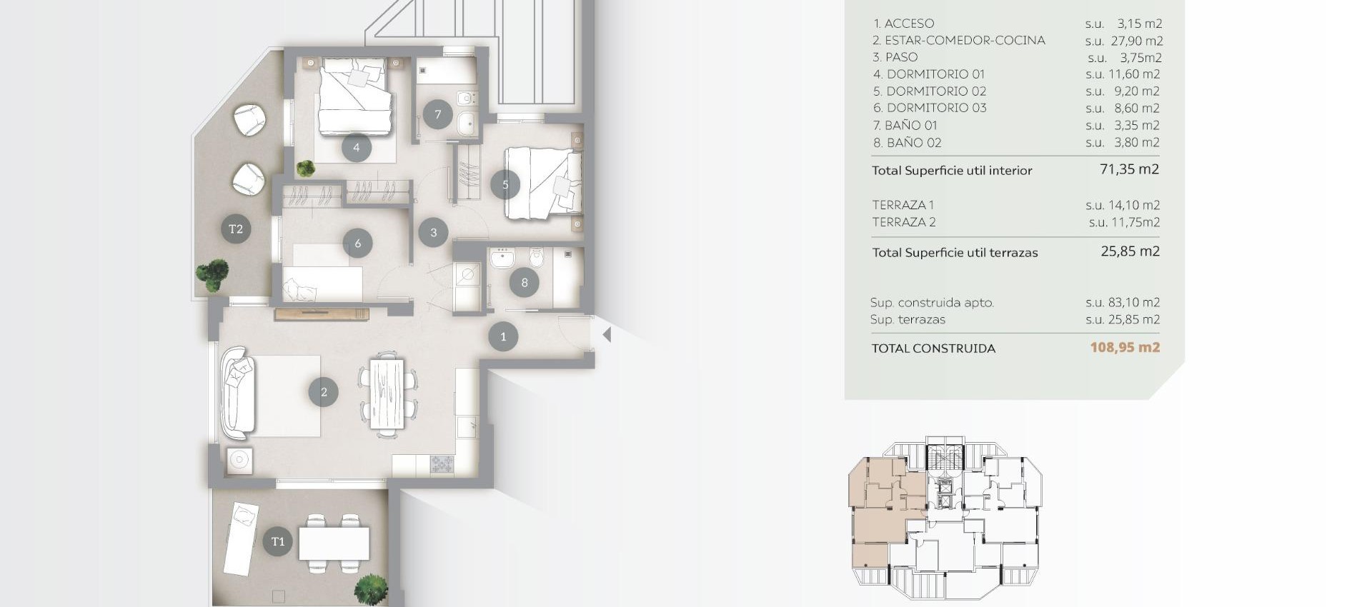 Nueva construcción  - Apartamento / piso - Calpe - Playa Cantal Roig