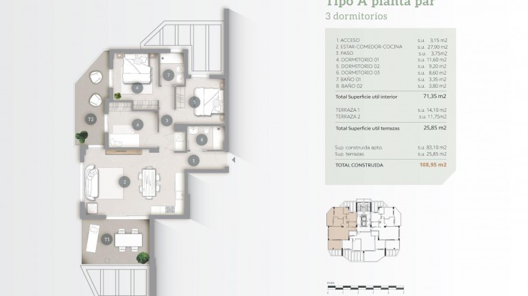 Nueva construcción  - Apartamento / piso - Calpe - Playa Cantal Roig