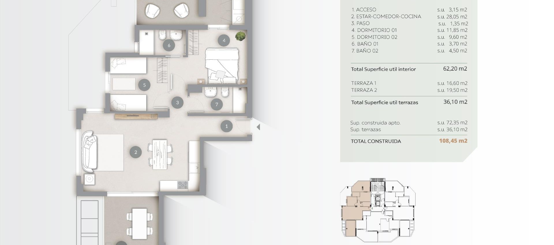 Nueva construcción  - Apartamento / piso - Calpe - Playa Cantal Roig