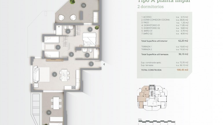 Nueva construcción  - Apartamento / piso - Calpe - Playa Cantal Roig
