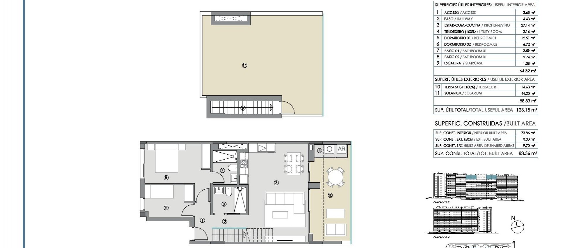 Nouvelle construction - Attique - Torrevieja - Punta Prima