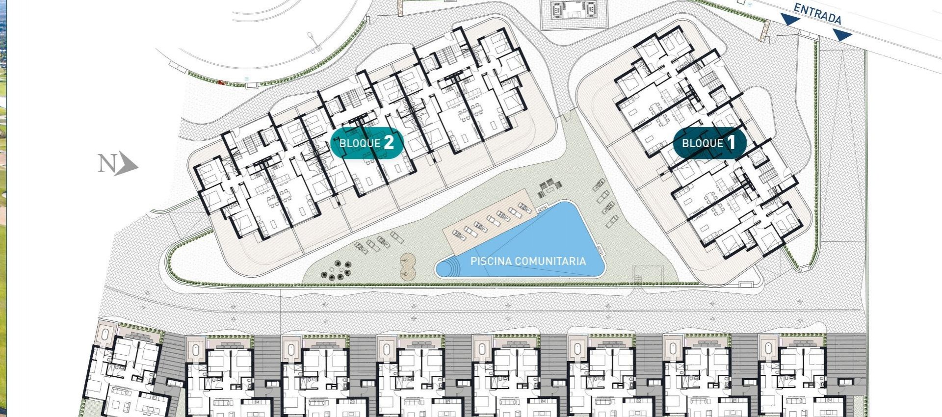 New Build - Apartment / flat - Los Alcazares - Serena Golf