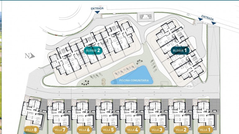 New Build - Apartment / flat - Los Alcazares - Serena Golf