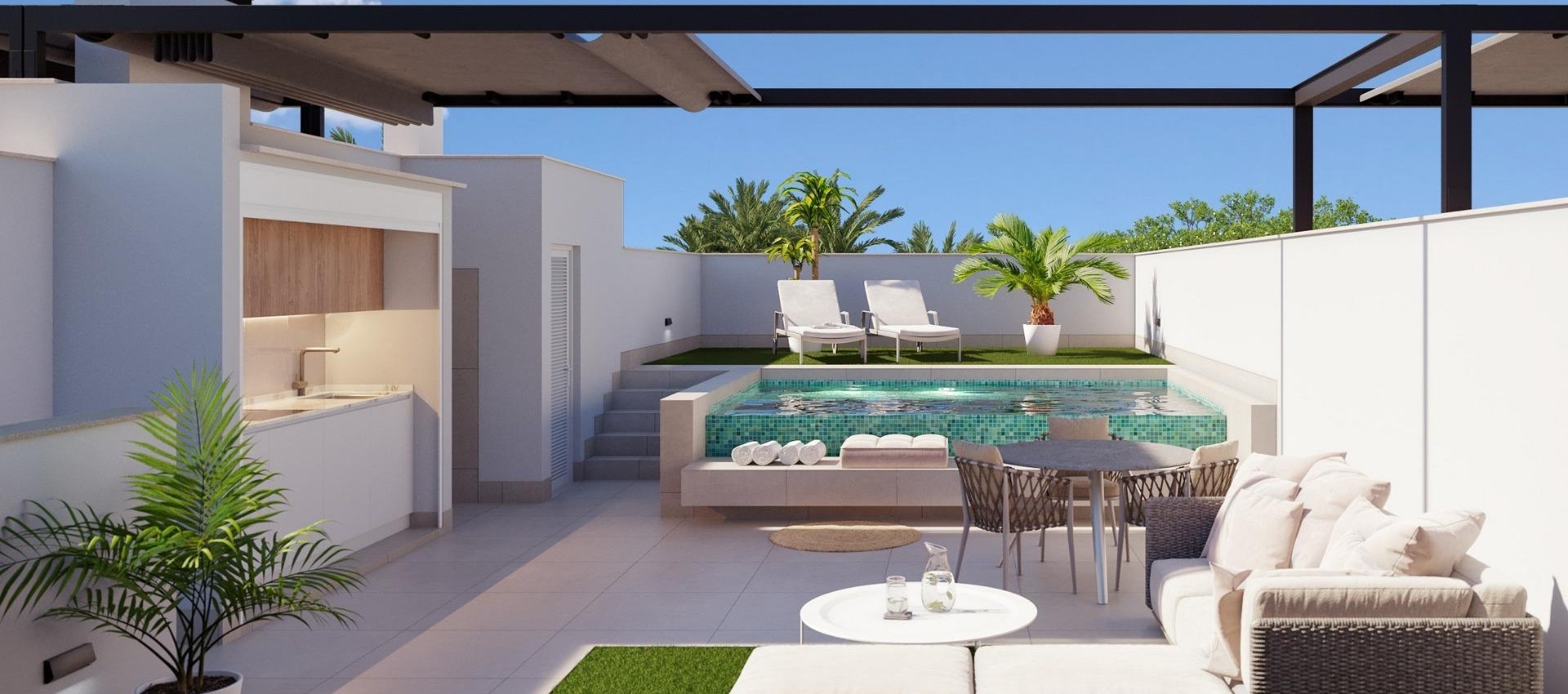 Nueva construcción  - Bungalow - Pilar de la Horadada - parques de Andromeda