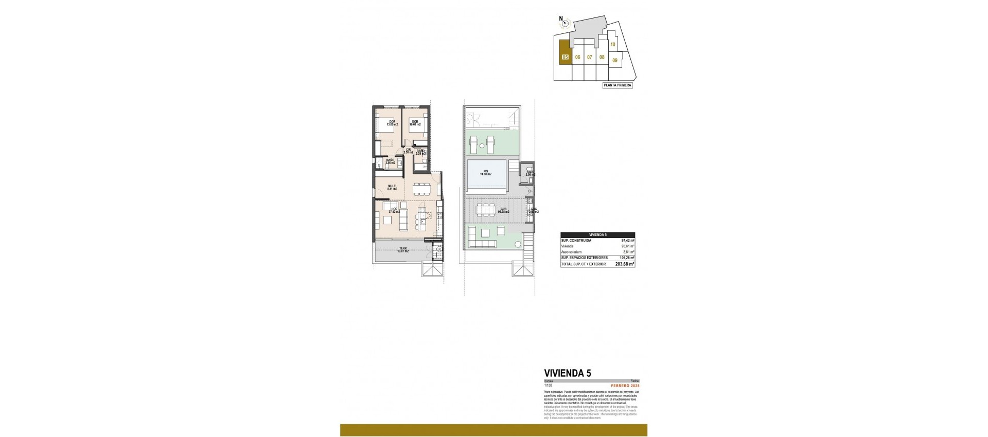 Nueva construcción  - Bungalow - Pilar de la Horadada - parques de Andromeda