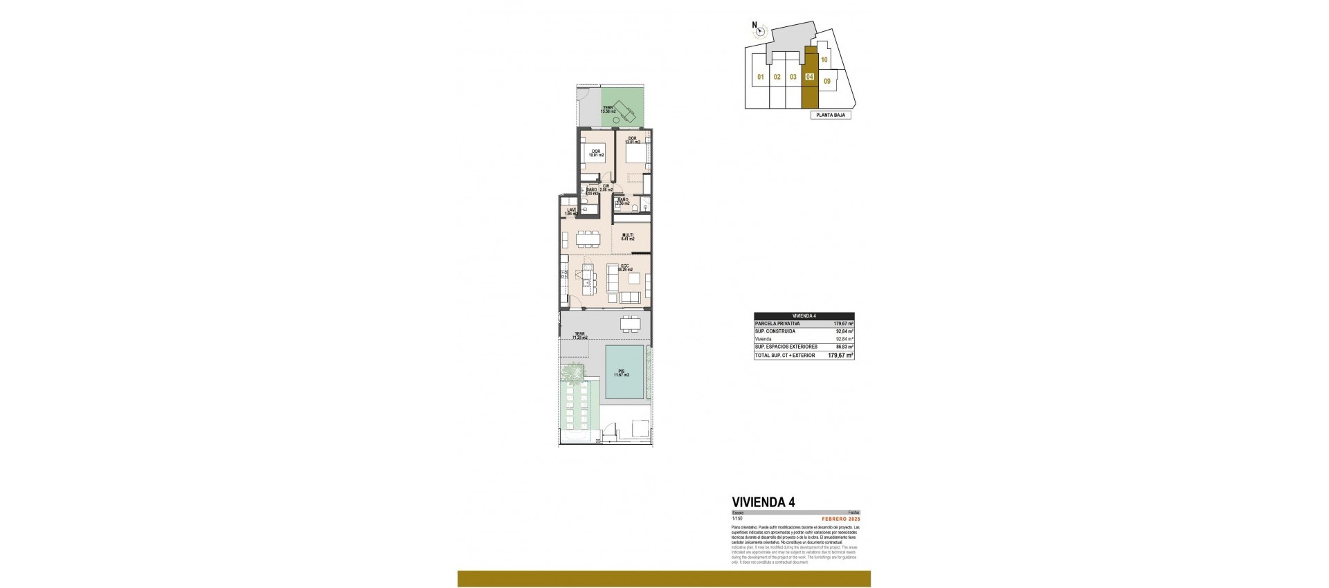New Build - Bungalow - Pilar de la Horadada - parques de Andromeda