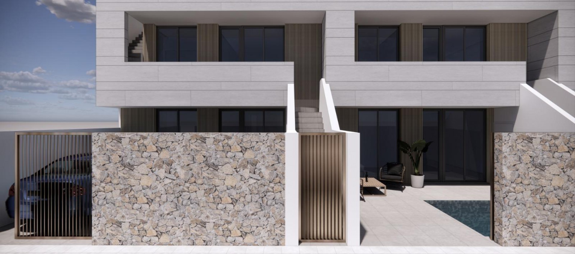 Nueva construcción  - Bungalow - Santiago de la Ribera - Santiago De La Ribera