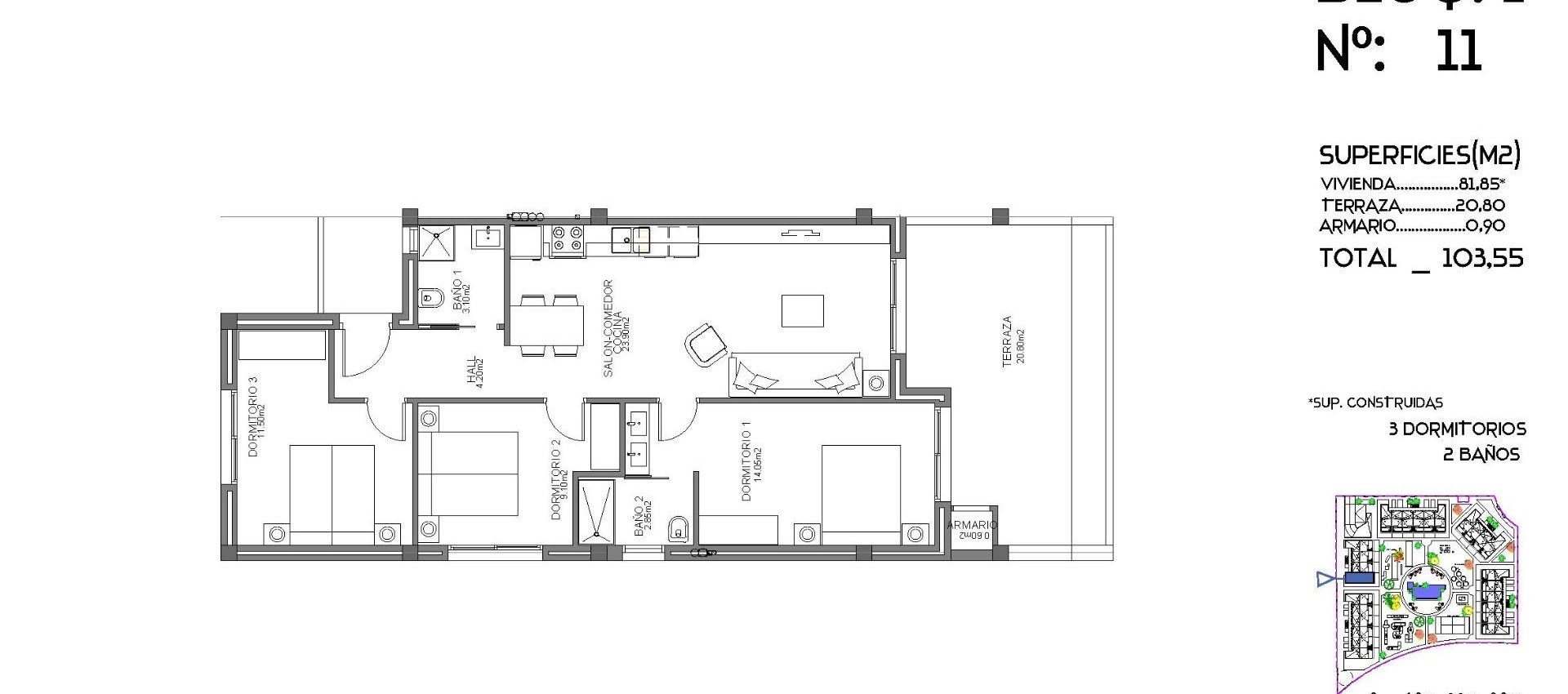 Nouvelle construction - Appartement - Guardamar del Segura - El Raso