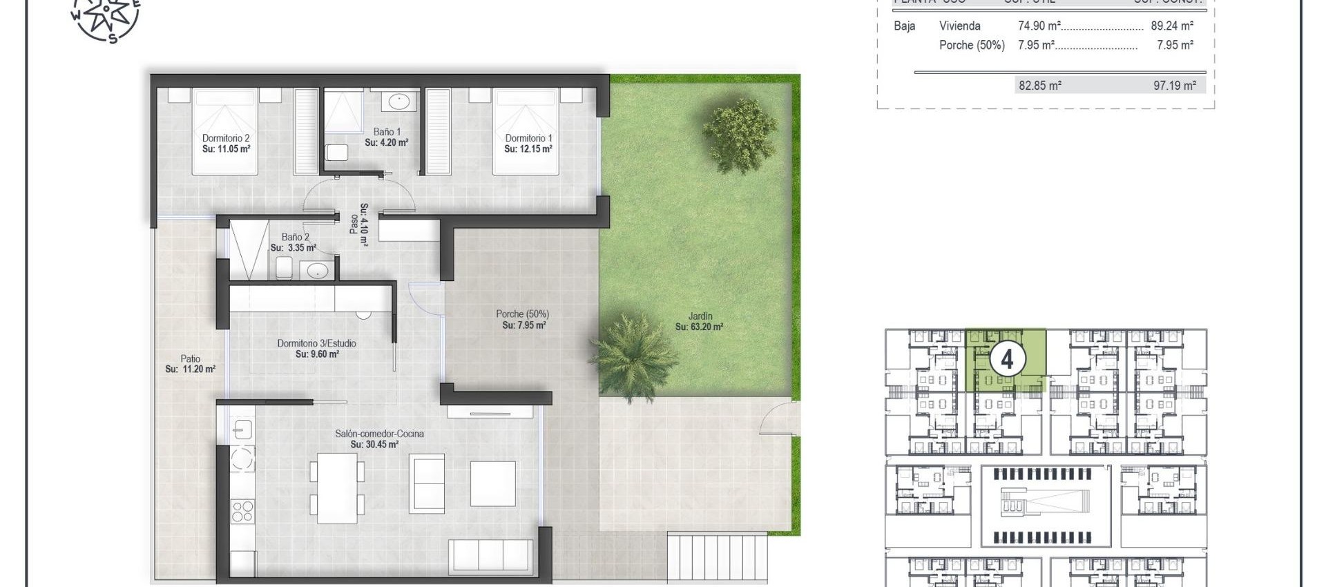 Nouvelle construction - Bungalow - Alhama De Murcia - Condado De Alhama