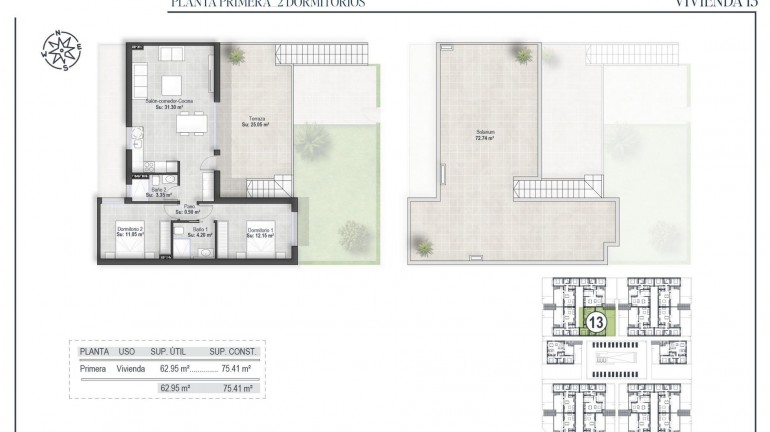 Nueva construcción  - Bungalow - Alhama De Murcia - Condado De Alhama