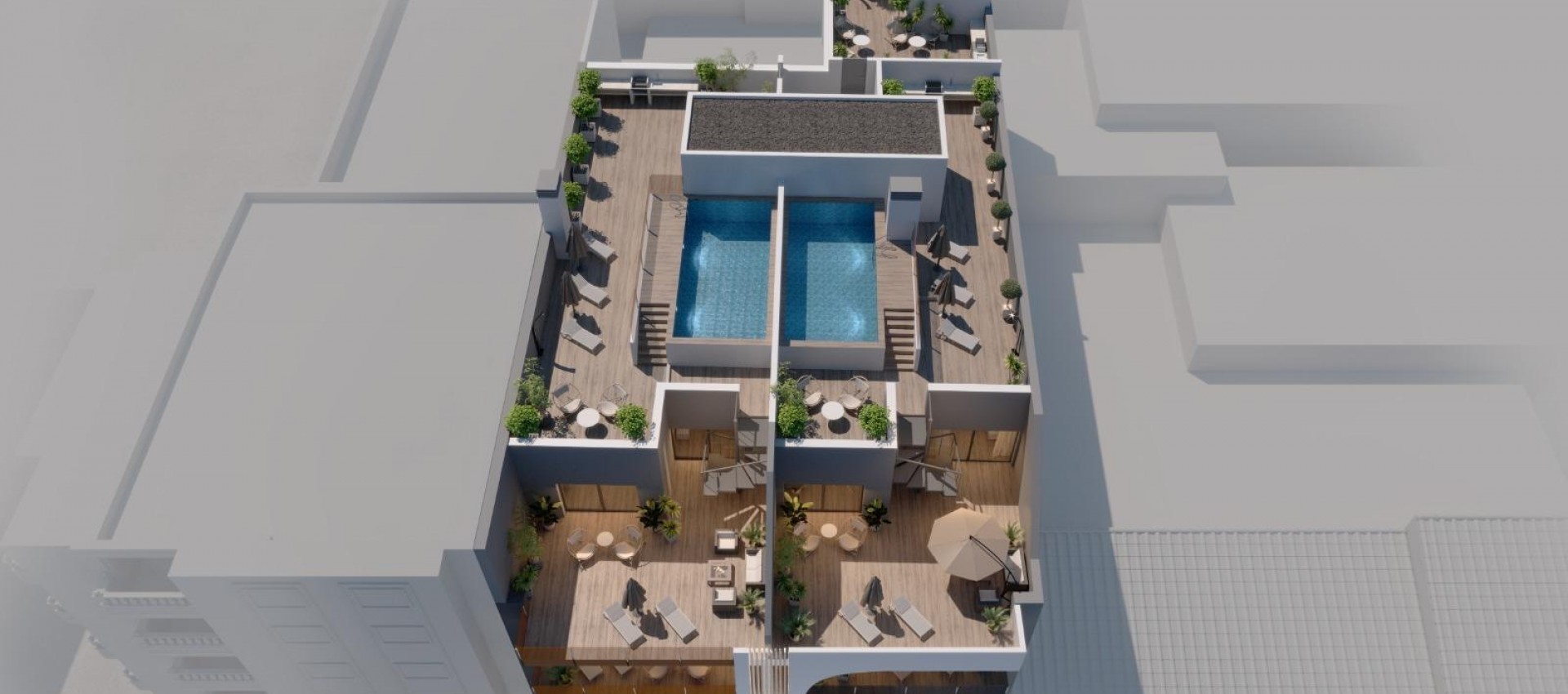 Nouvelle construction - Attique - Torrevieja - Centro