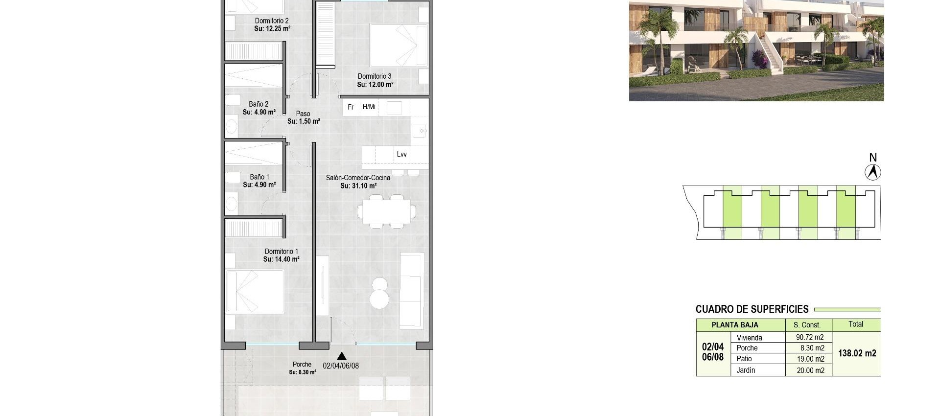 Nouvelle construction - Bungalow - Alhama De Murcia - Condado De Alhama