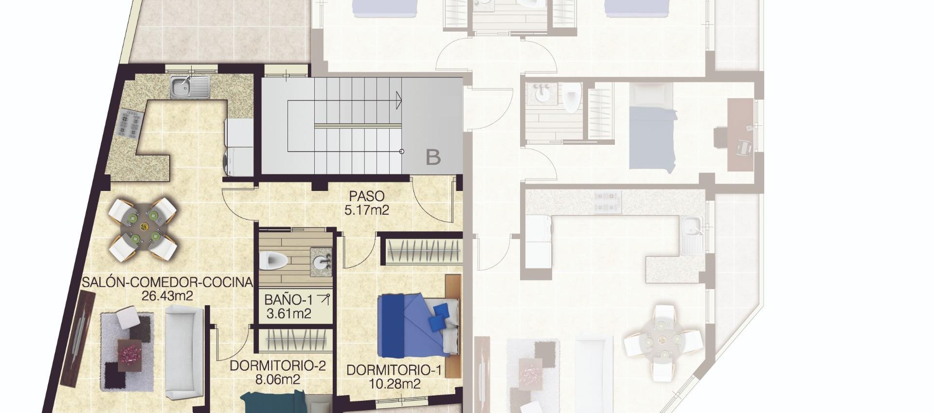 New Build - Apartment / flat - Jacarilla - pueblo