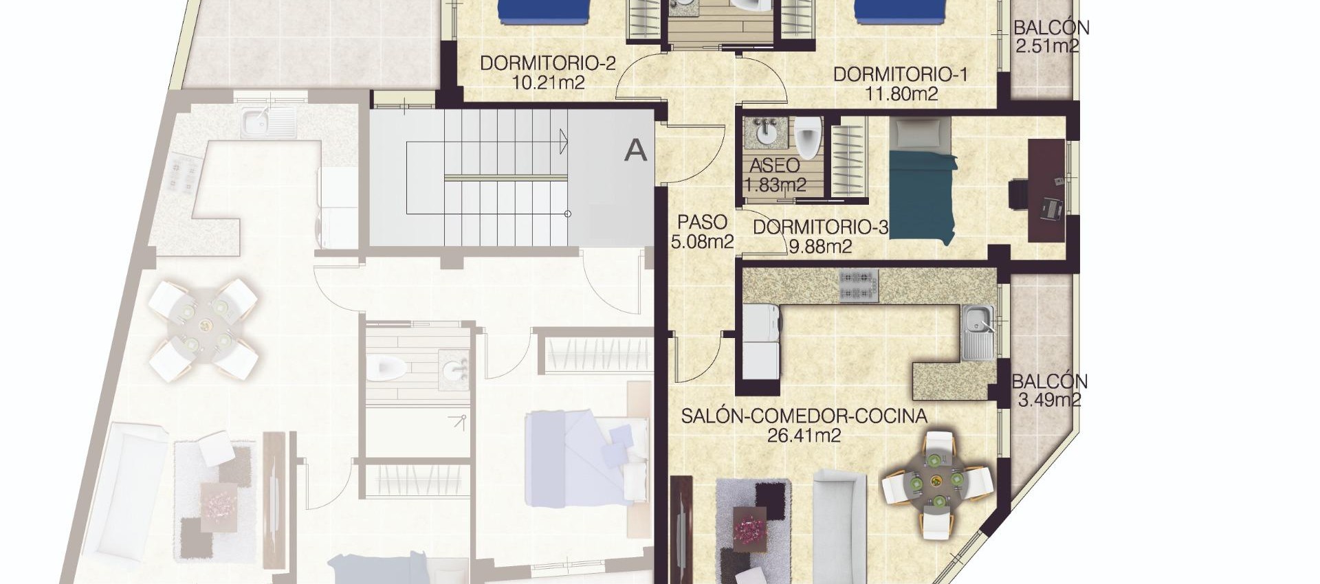 New Build - Apartment / flat - Jacarilla - pueblo