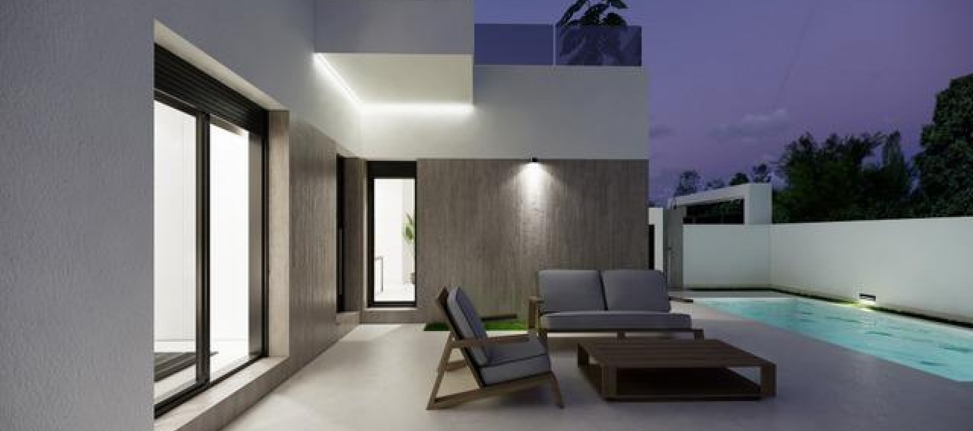 Nueva construcción  - Villa - San Fulgencio - Polideportivo