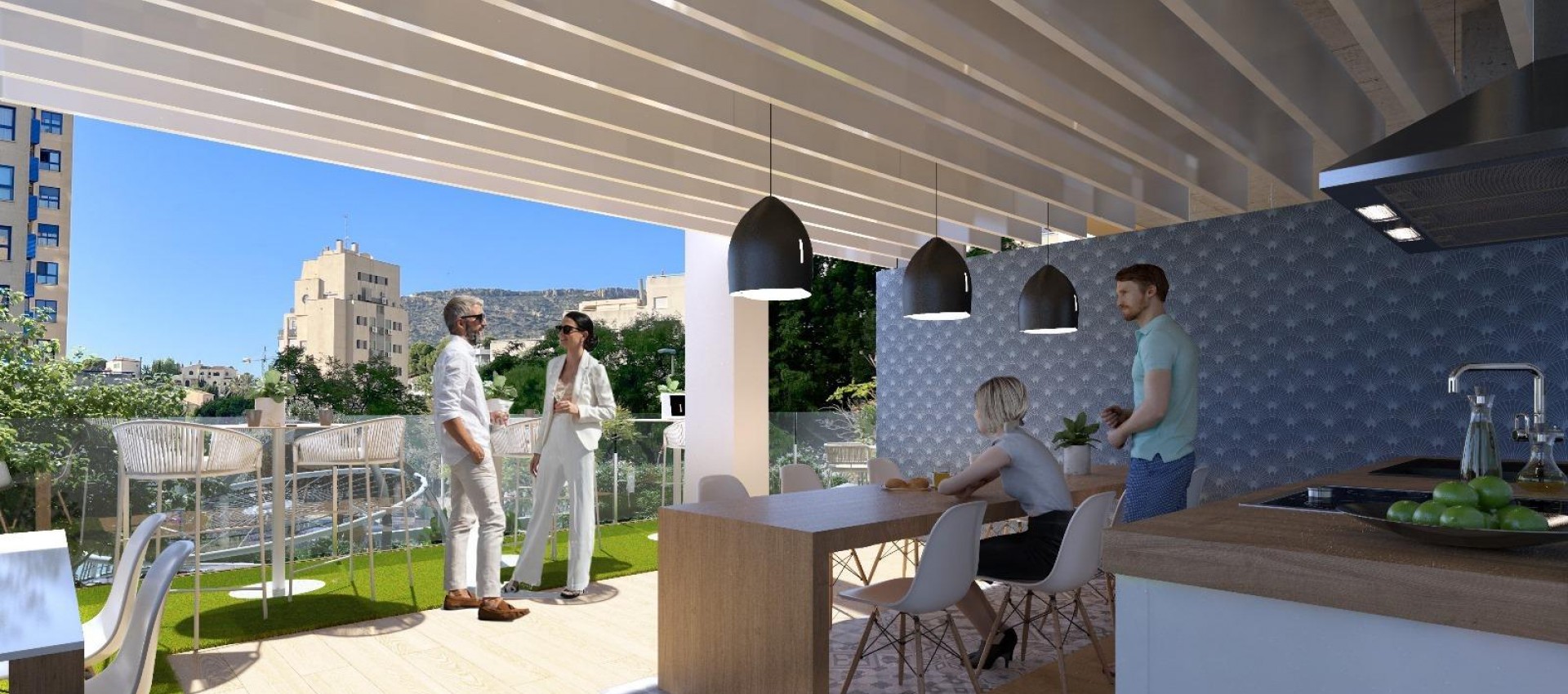 New Build - Apartment / flat - Calpe - Manzanera
