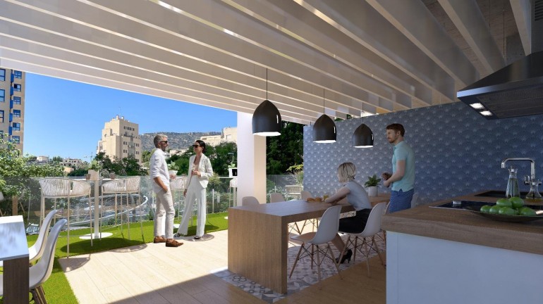 New Build - Apartment / flat - Calpe - Manzanera