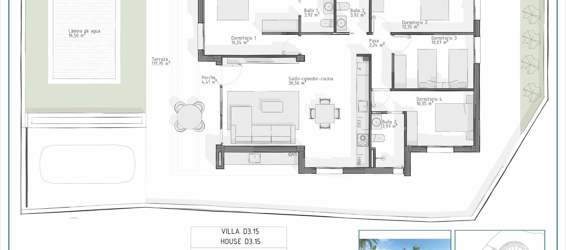 New Build - Villa - Vera - Pueblo Salinas
