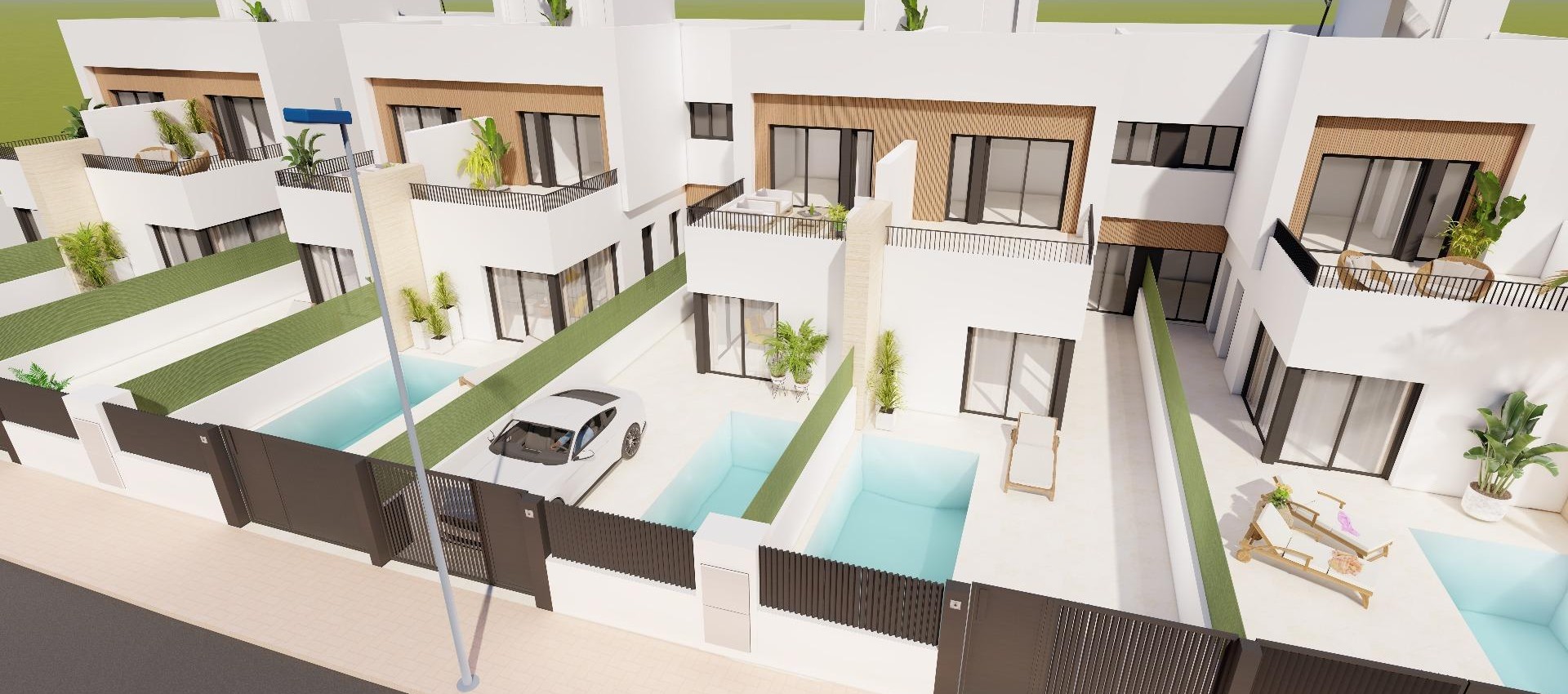 Nueva construcción  - Villa - Santiago de la Ribera - Santiago De La Ribera