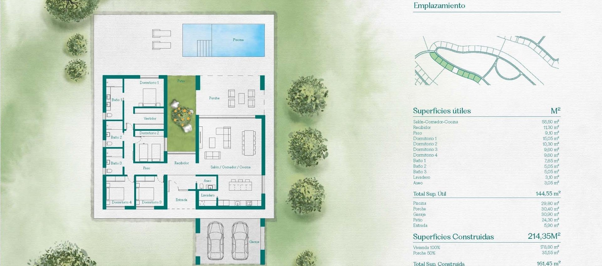 Nueva construcción  - Villa - Fuente Álamo - Hacienda del Alamo