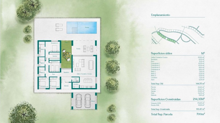 Nueva construcción  - Villa - Fuente Álamo - Hacienda del Alamo