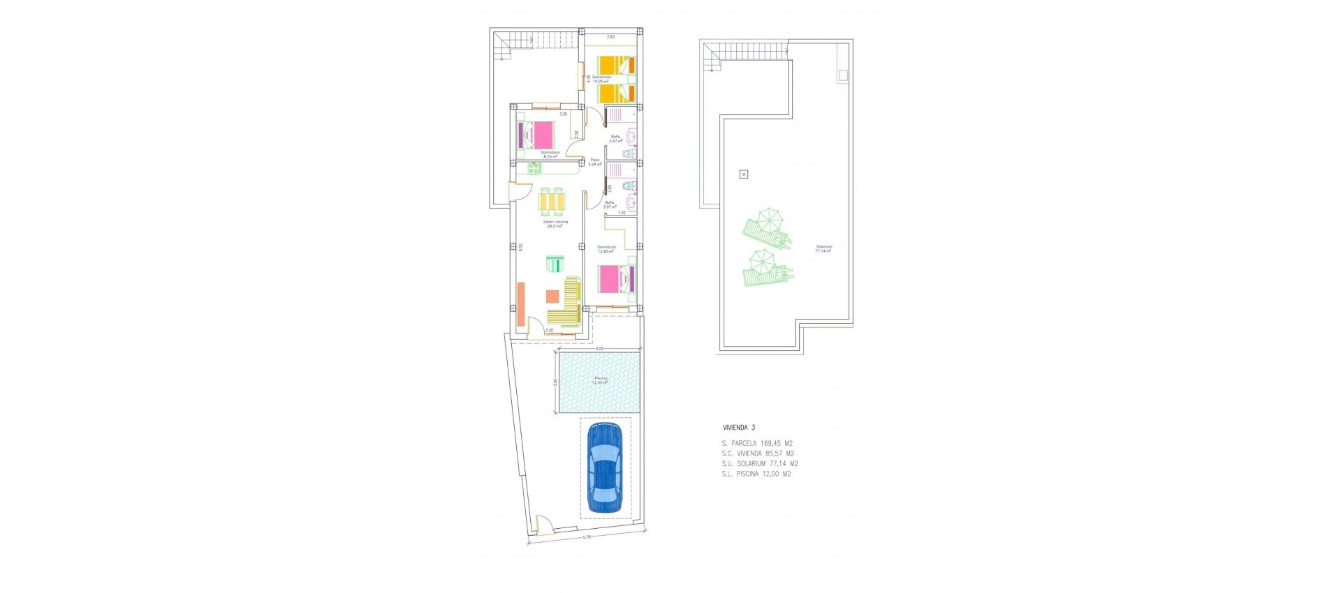 New Build - Villa - San Javier - pueblo
