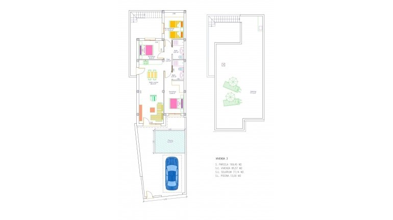 New Build - Villa - San Javier - pueblo