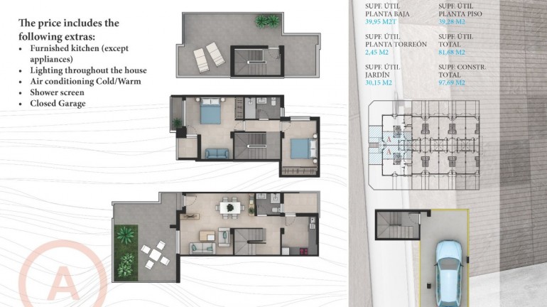 Nouvelle construction - Town House - La Manga del Mar Menor - La Manga