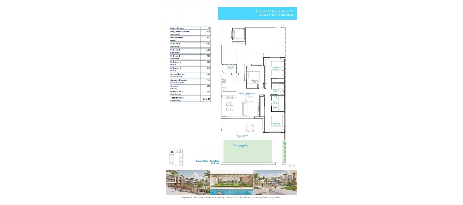 Nouvelle construction - Appartement - Pilar de la Horadada - Playa de las Higuericas