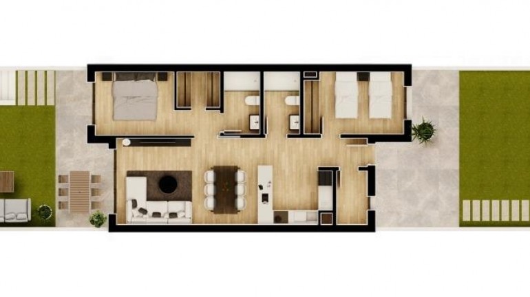 Nueva construcción  - Apartamento / piso - Monforte del Cid - Alenda Golf