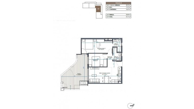 Nueva construcción  - Apartamento / piso - Guardamar del Segura - Camino del Puerto