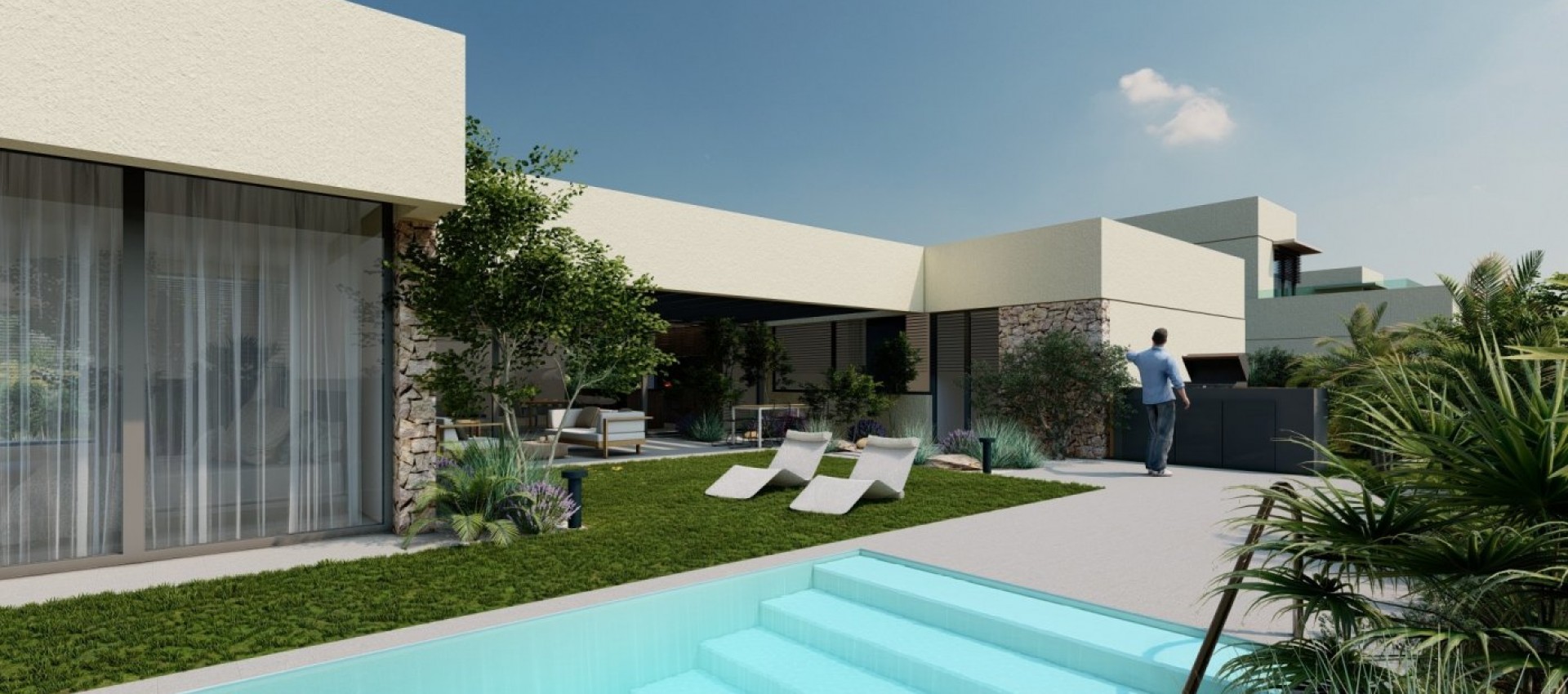Nueva construcción  - Villa - Banos y Mendigo - Altaona Golf