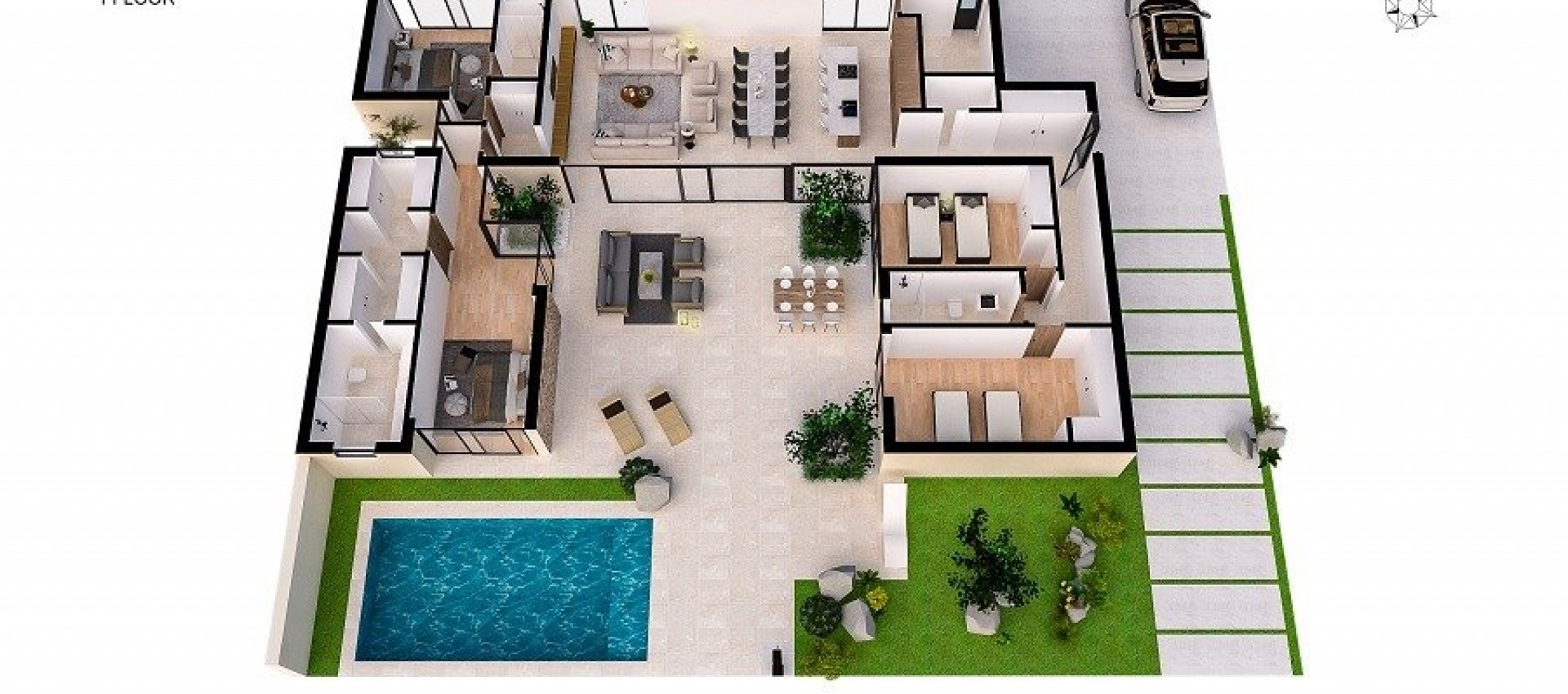 Nueva construcción  - Villa - Banos y Mendigo - Altaona Golf