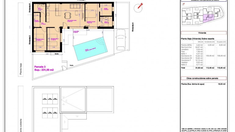 New Build - Quad House - Daya Nueva - Centro