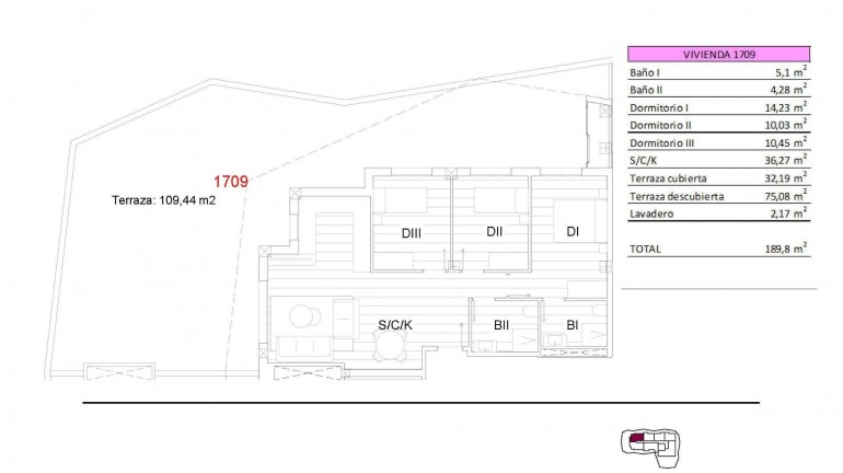 New Build - Penthouse - San Miguel de Salinas - Pueblo