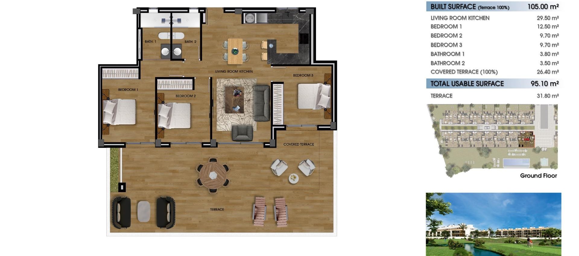 Nouvelle construction - Appartement - Los Alcazares - Serena Golf