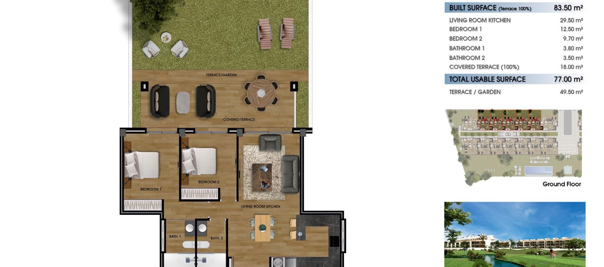 Nouvelle construction - Appartement - Los Alcazares - La Serena Golf