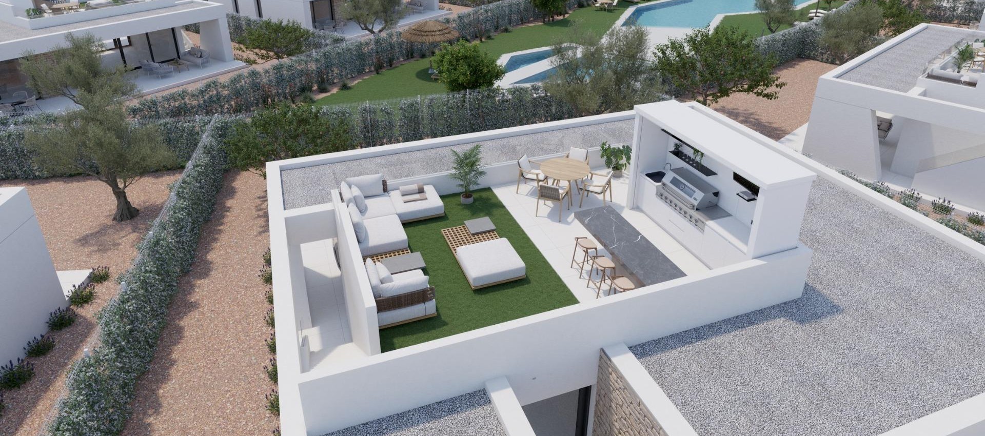 Nouvelle construction - Villa - Fuente Álamo - Hacienda del Alamo