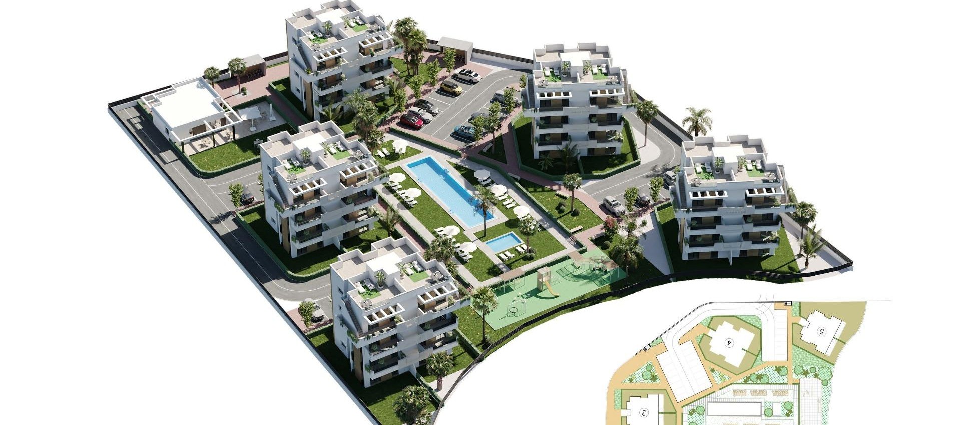 Nouvelle construction - Appartement - Torre Pacheco - Santa Rosalía