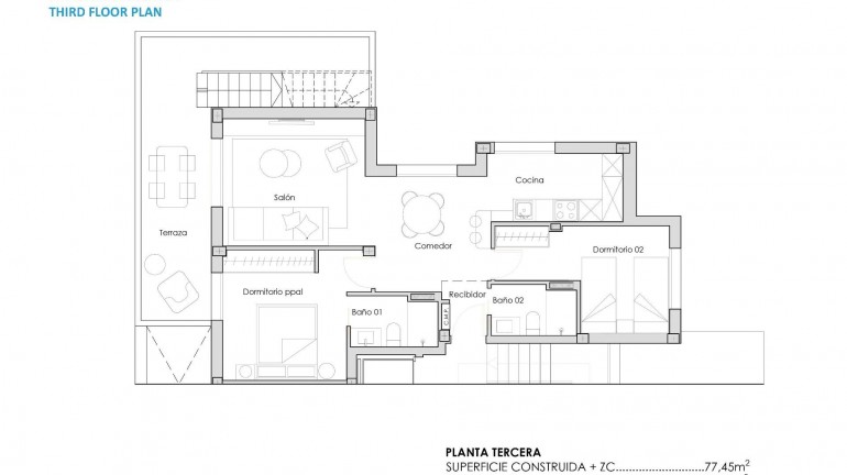 Nueva construcción  - Ático - Torre Pacheco - Santa Rosalía