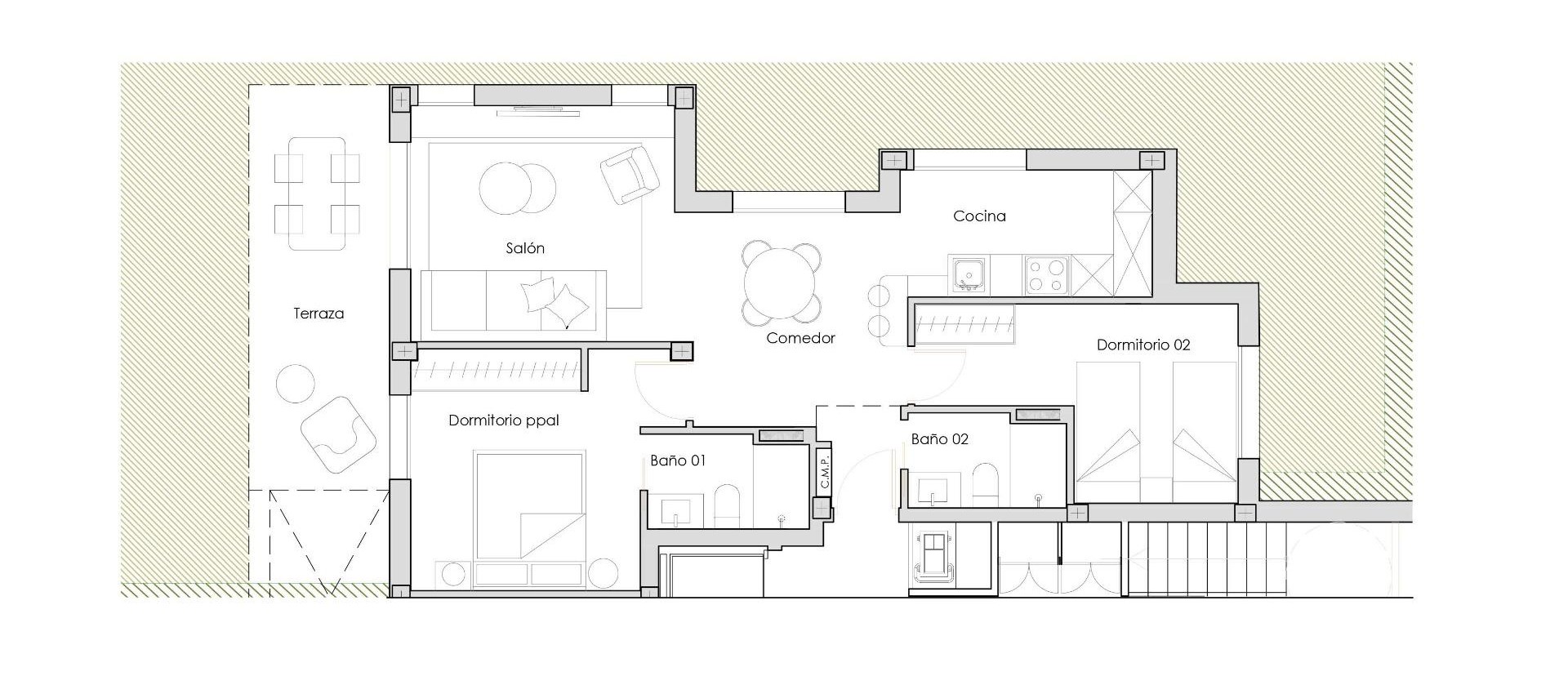 New Build - Apartment / flat - Torre Pacheco - Santa Rosalía