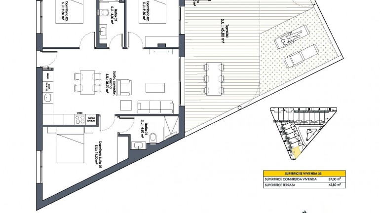 New Build - Bungalow - San Fulgencio - Pueblo
