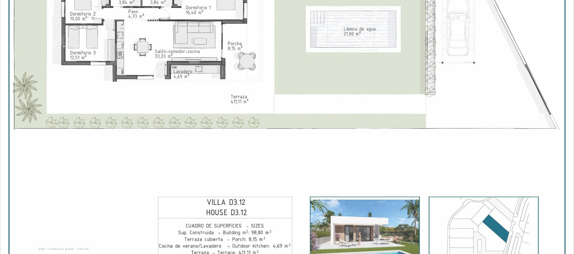 New Build - Villa - Vera - Pueblo Salinas