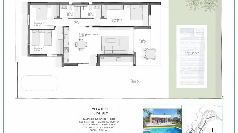 New Build - Villa - Vera - Pueblo Salinas