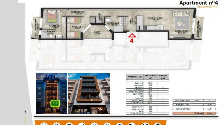 New Build - Apartment / flat - Torrevieja - Playa de El Cura