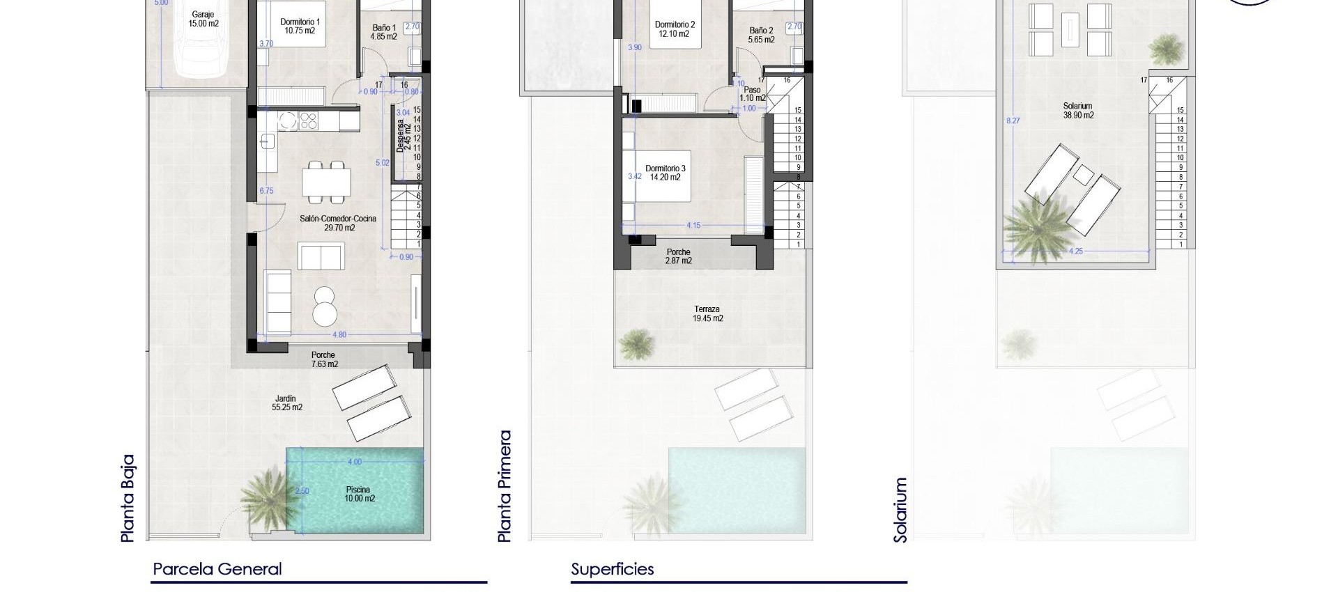 New Build - Villa - San Pedro del Pinatar - Polideportivo