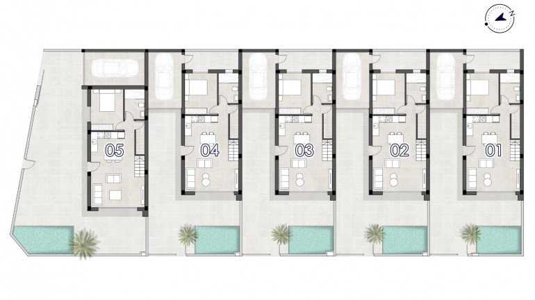 New Build - Villa - San Pedro del Pinatar - Polideportivo