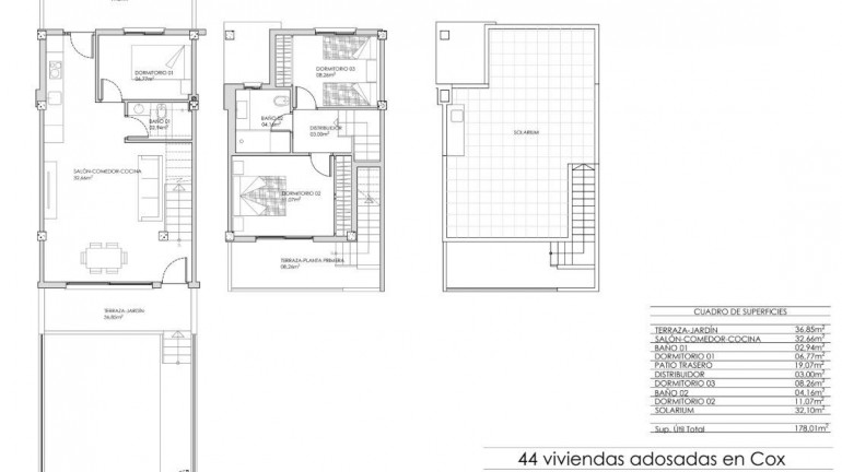 New Build - Town House - Cox - Sin Zona
