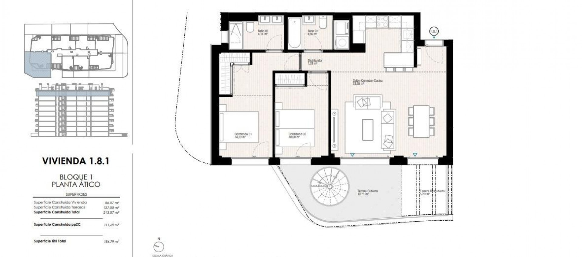 New Build - Penthouse - Villajoyosa - Playa del Torres