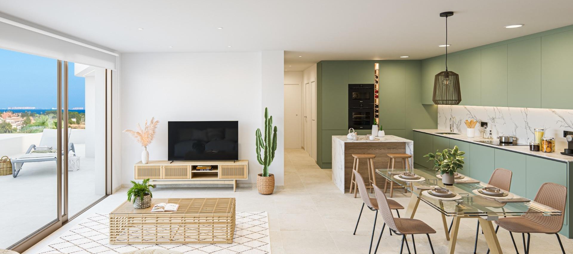 New Build - Apartment / flat - Los Alcazares - Serena Golf